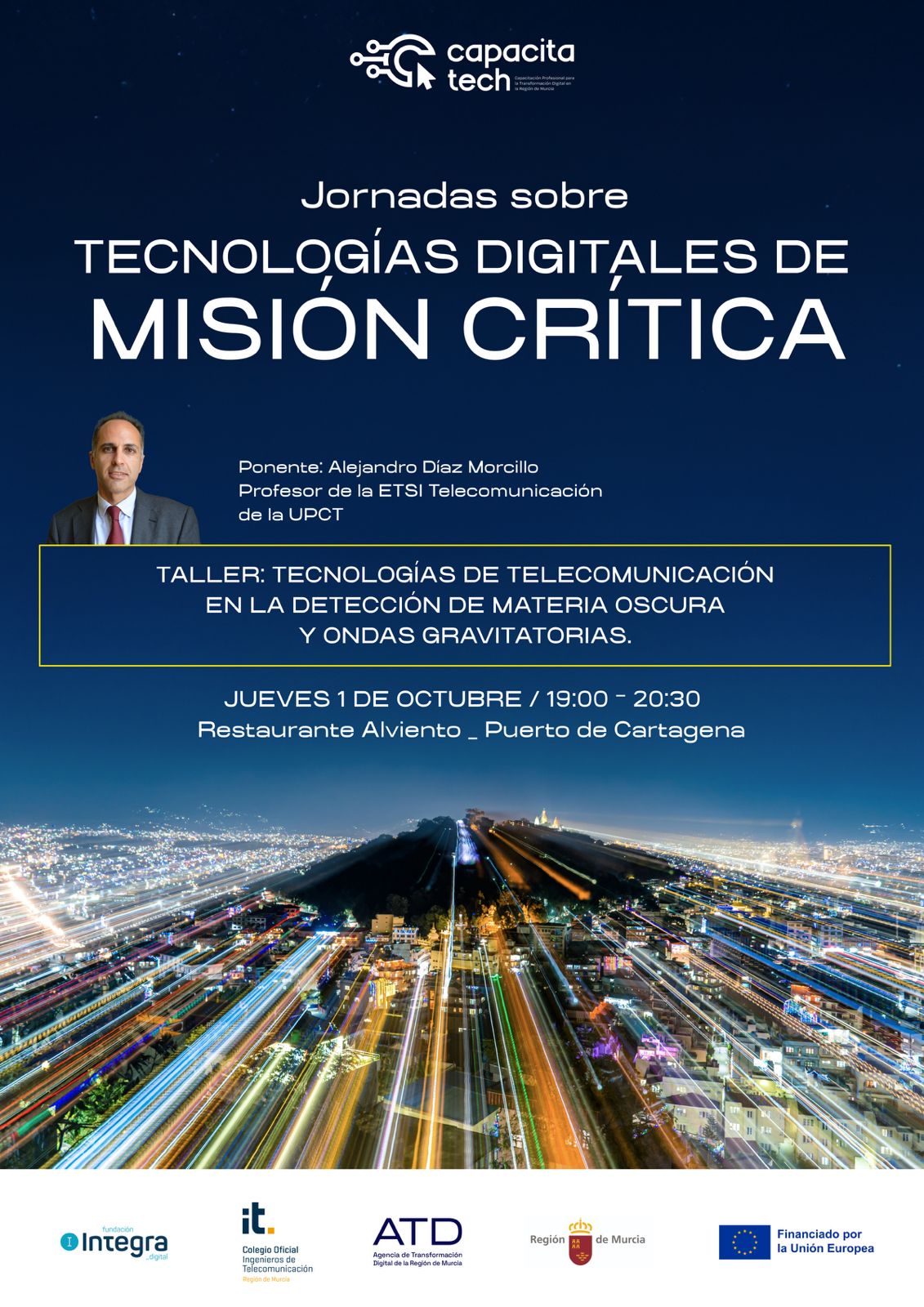 Tecnolog�as de telecomunicaci�n en la detecci�n de materia oscura y ondas gravitatorias